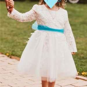 4T Toddler Flower Girl Dress 🌸